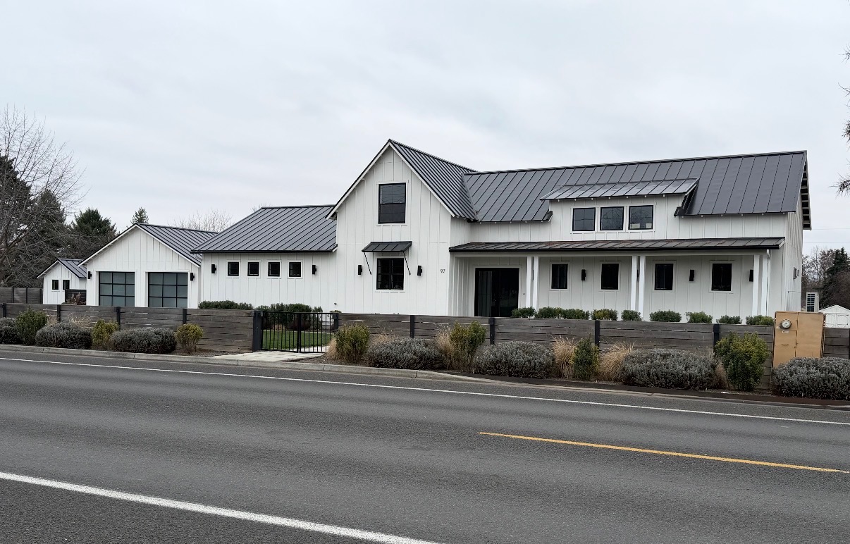 Pina's Roofing crew at work on a residential roofing project